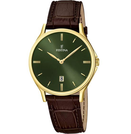 Watch Festina Man Classic in Steel F16747/5 - F16747/5